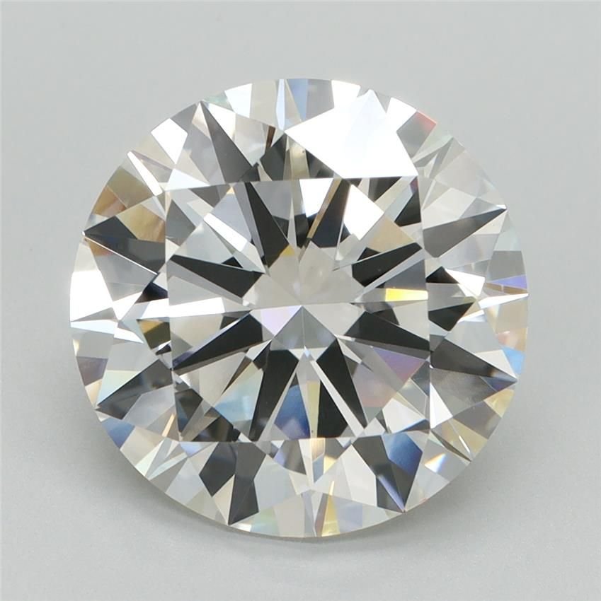 6.05ct F VVS2 Excellent Cut Round Lab Grown Diamond