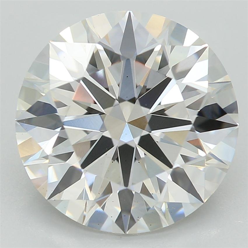 2.81ct F VS2 Rare Carat Ideal Cut Round Lab Grown Diamond