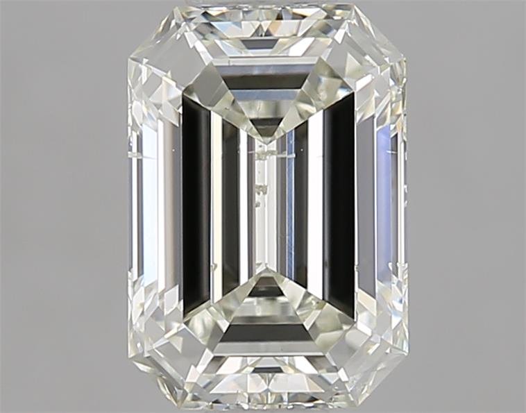 2.02ct K SI2 Excellent Cut Emerald Diamond