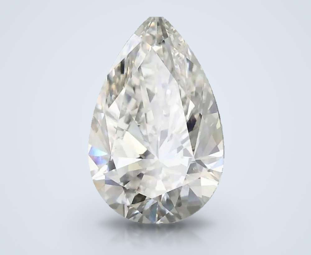 2.97 Carat Pear Lab Diamond