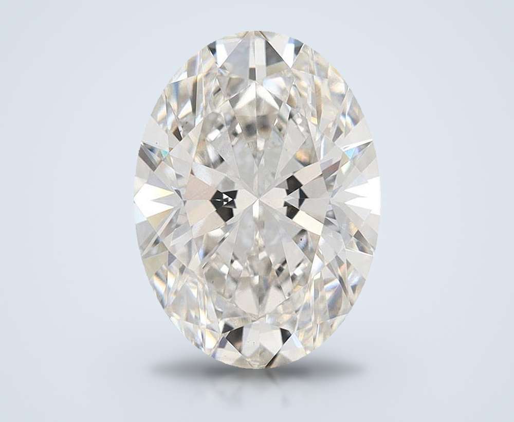 3.60 Carat Oval Lab Diamond