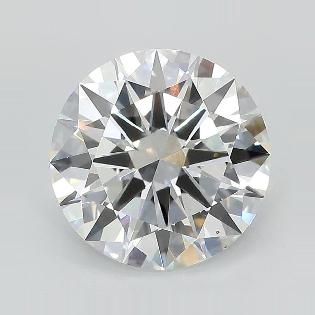 4.01ct E VS2 Excellent Cut Round Lab Grown Diamond