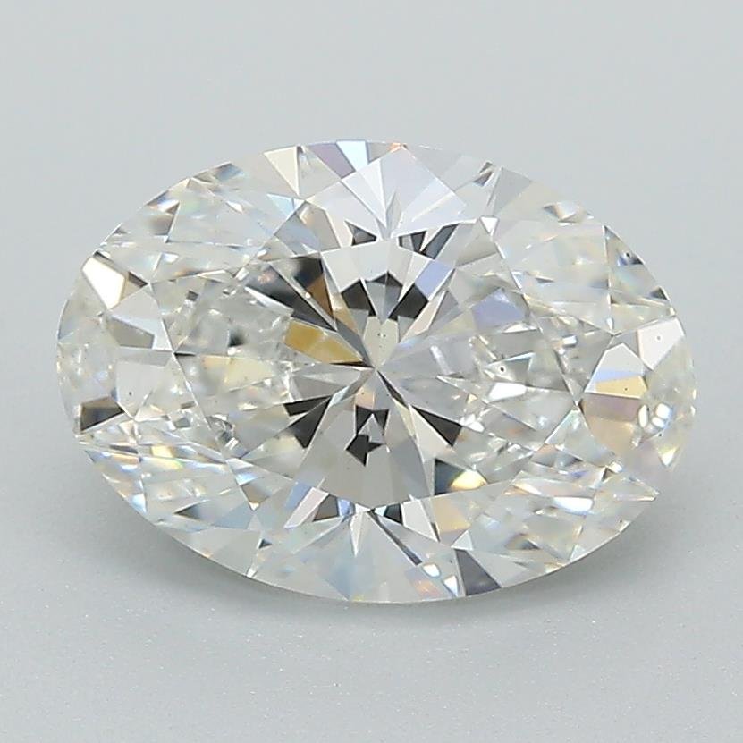 2.09ct E VS1 Rare Carat Ideal Cut Oval Lab Grown Diamond