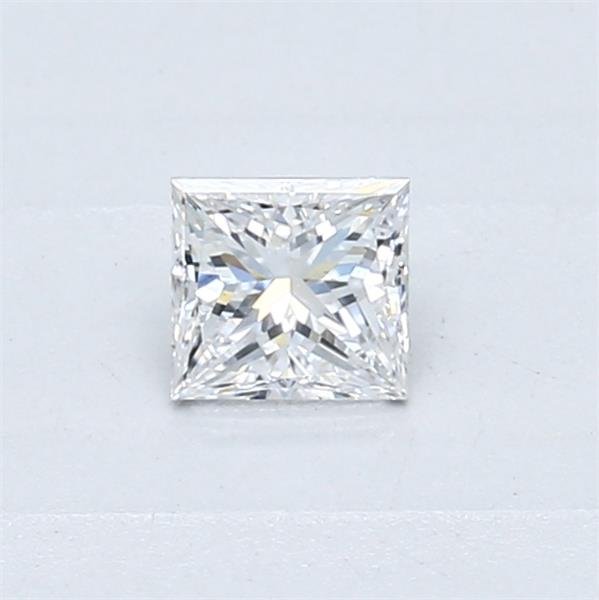 0.31ct D VS2 Very Good Cut Princess Diamond