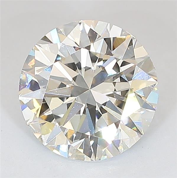 2.10ct I VS1 Excellent Cut Round Lab Grown Diamond