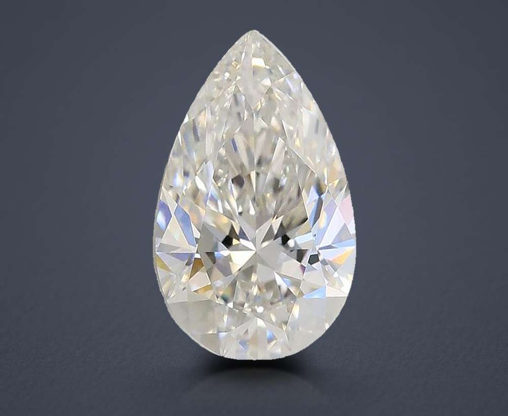 1.54 Carat Pear Lab Diamond