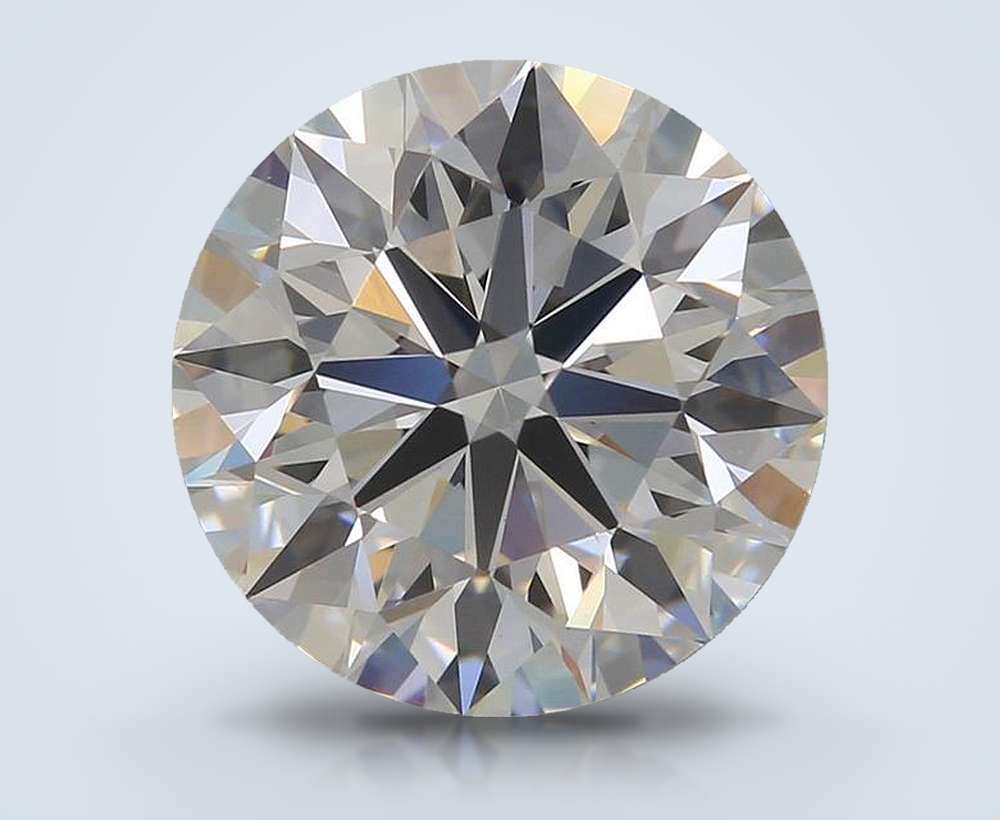 3.08 Carat Round Lab Diamond