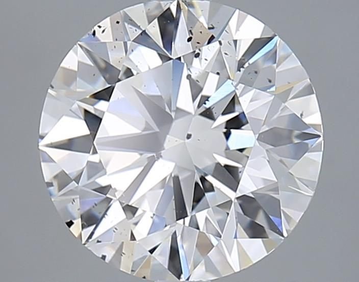 3.00ct F SI2 Rare Carat Ideal Cut Round Lab Grown Diamond