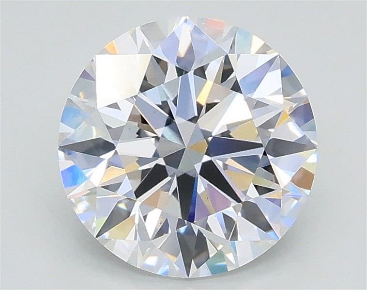 1.55ct D VS1 Rare Carat Ideal Cut Round Lab Grown Diamond