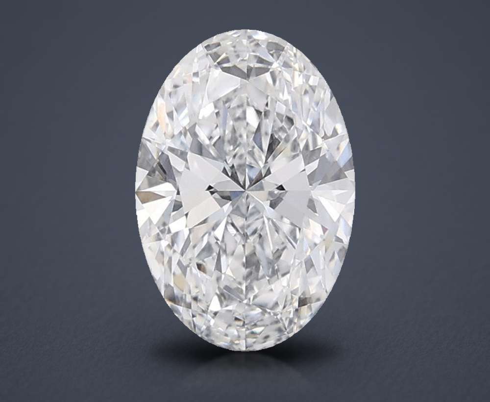 1.60 Carat Oval Lab Diamond