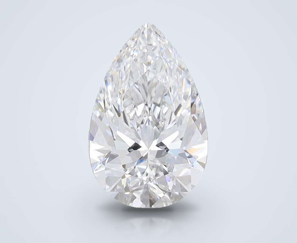 1.57 Carat Pear Lab Diamond