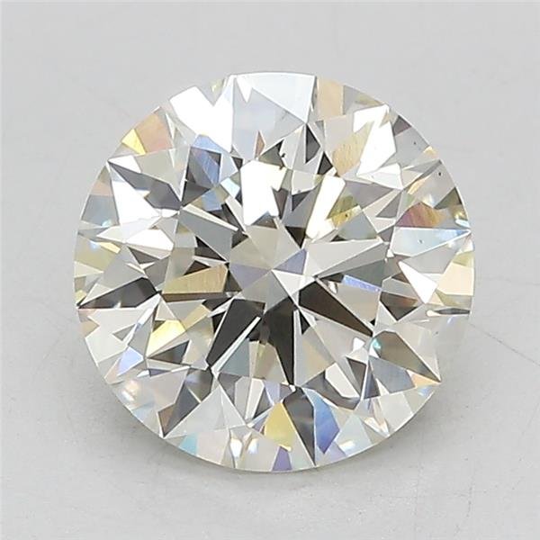 2.21ct I VS2 Rare Carat Ideal Cut Round Lab Grown Diamond