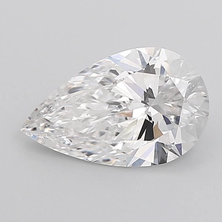 2.10ct E VS2 Rare Carat Ideal Cut Pear Lab Grown Diamond
