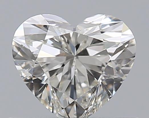 0.40ct I VS2 Rare Carat Ideal Cut Heart Diamond