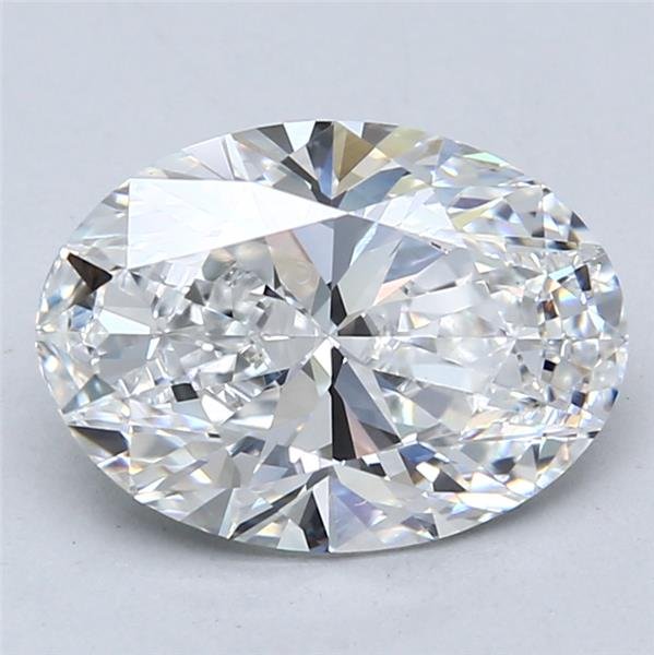 3.03ct D VS1 Rare Carat Ideal Cut Oval Lab Grown Diamond