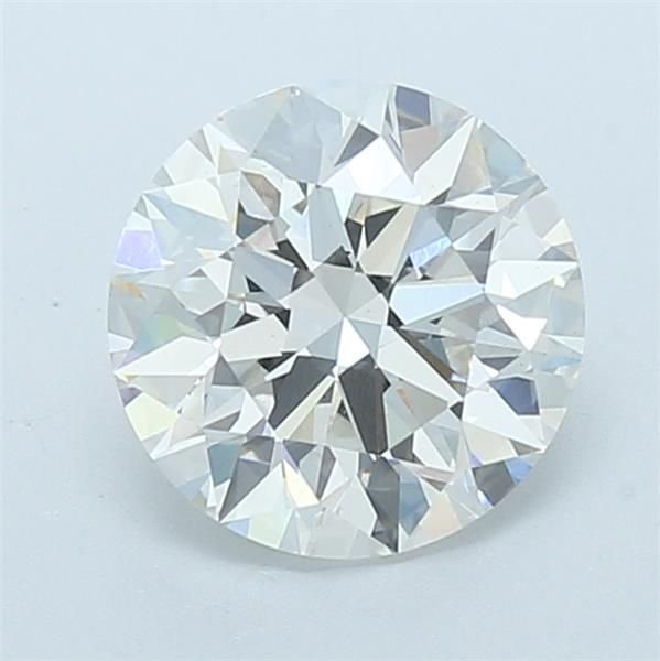 2.58ct F VS1 Rare Carat Ideal Cut Round Lab Grown Diamond
