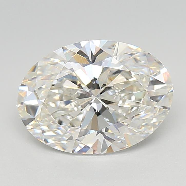 2.42ct G VVS2 Rare Carat Ideal Cut Oval Lab Grown Diamond