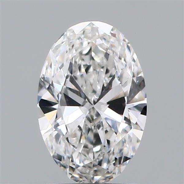 0.56ct F VVS2 Rare Carat Ideal Cut Oval Lab Grown Diamond