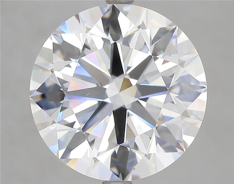 7.08ct E VS1 Rare Carat Ideal Cut Round Lab Grown Diamond