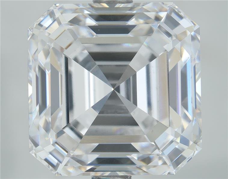 5.14ct D VS1 Rare Carat Ideal Cut Asscher Lab Grown Diamond