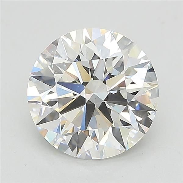 2.10ct E VS2 Rare Carat Ideal Cut Round Lab Grown Diamond