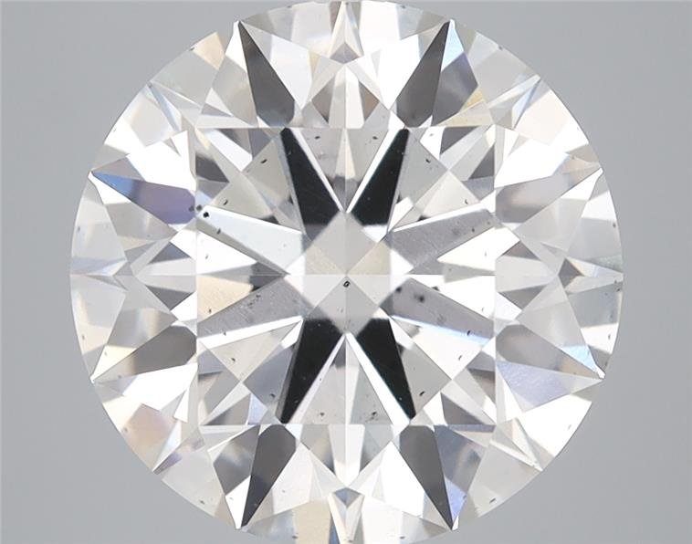 5.11ct H SI1 Rare Carat Ideal Cut Round Lab Grown Diamond