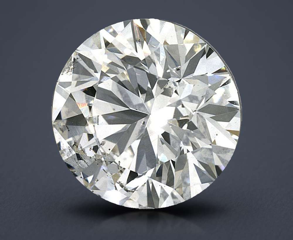 3.29 Carat Round Natural Diamond
