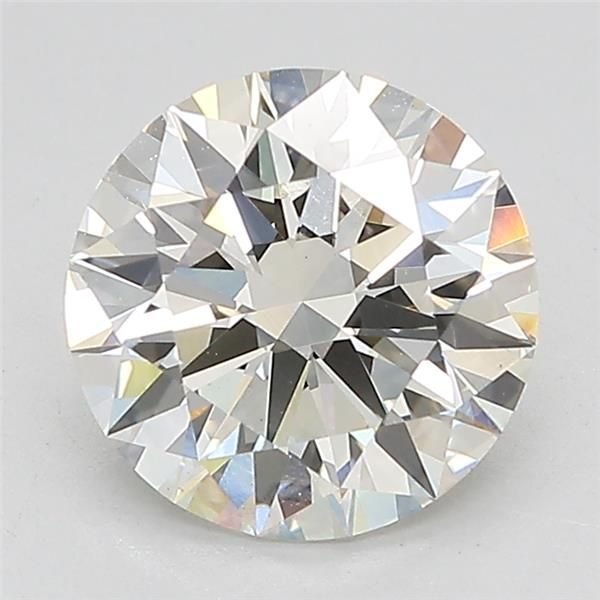 2.10ct H VS1 Rare Carat Ideal Cut Round Lab Grown Diamond