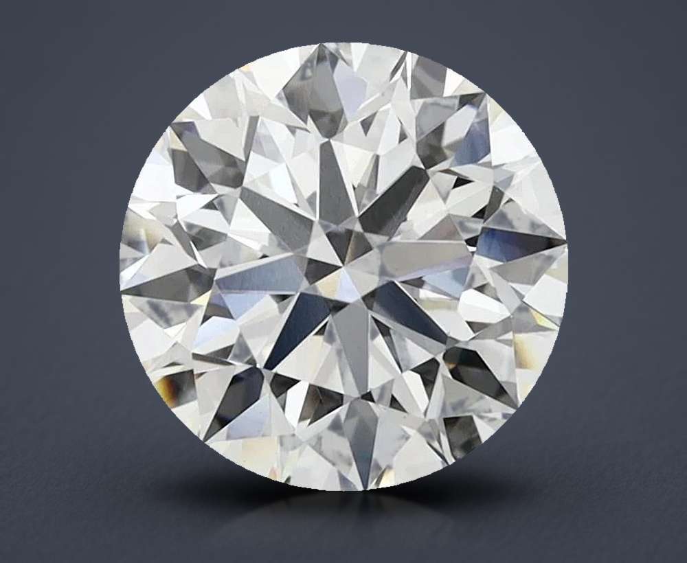 3.27 Carat Round Lab Diamond
