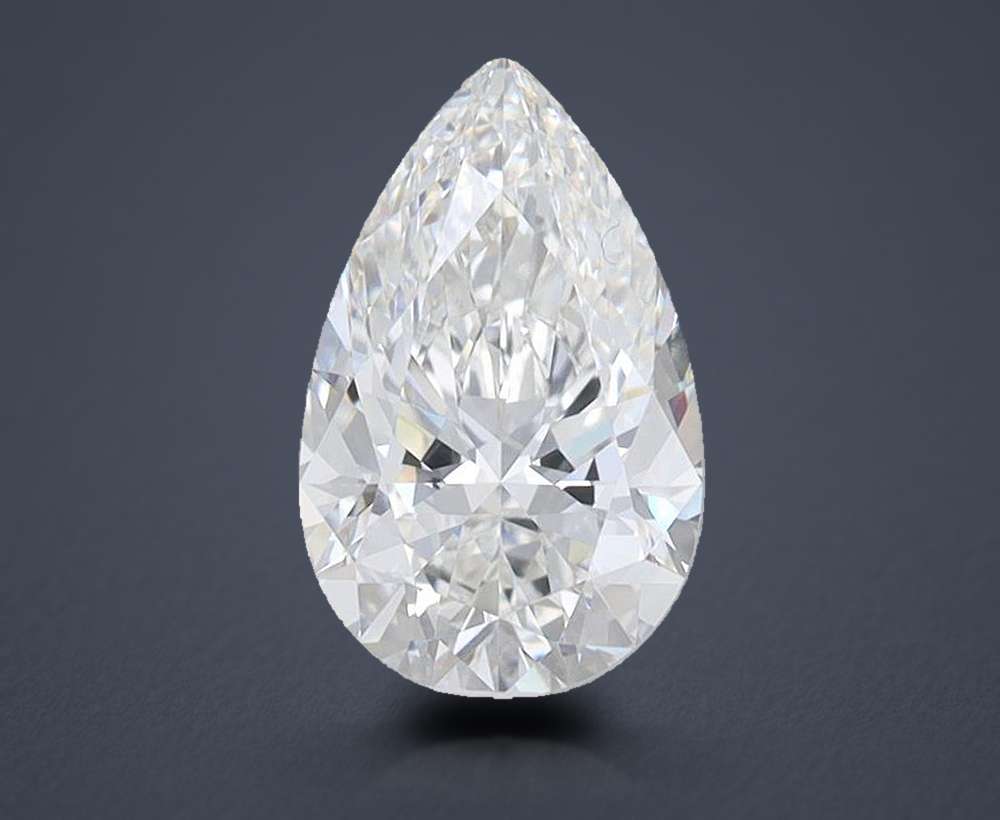 1.52 Carat Pear Lab Diamond