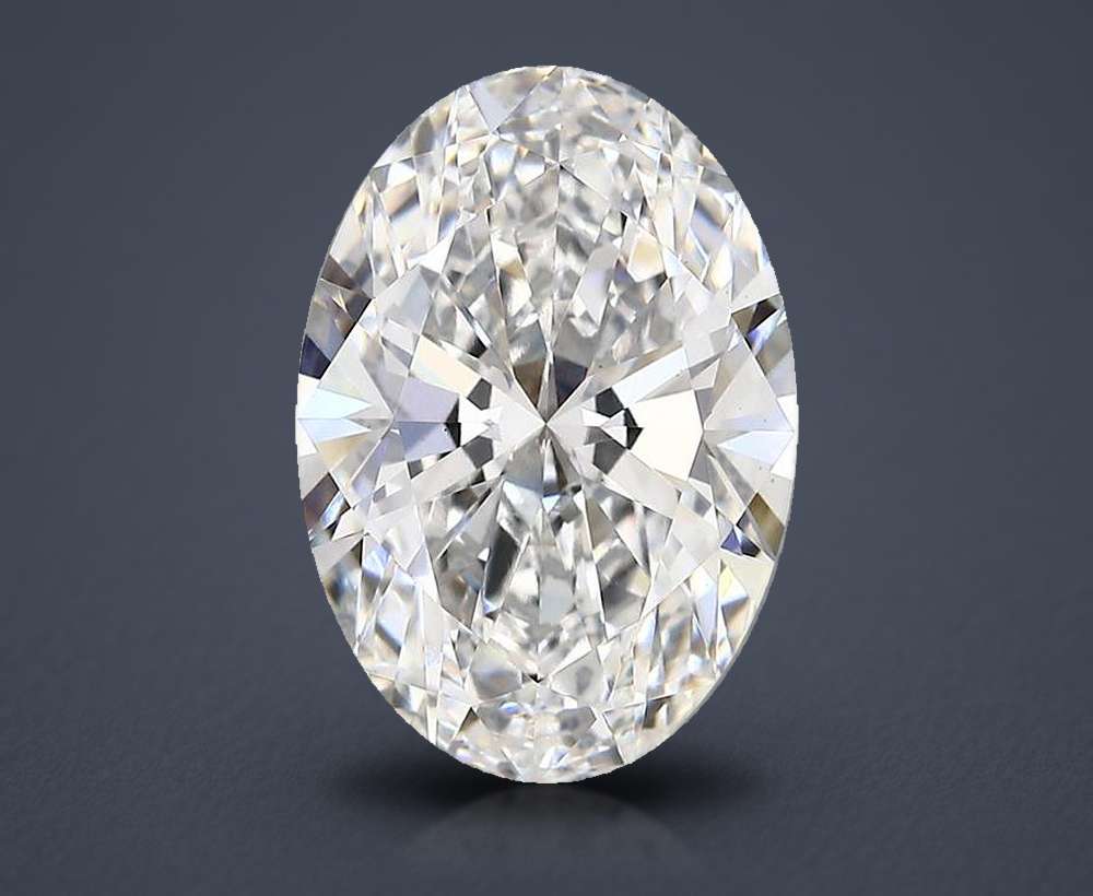4.38 Carat Oval Lab Diamond