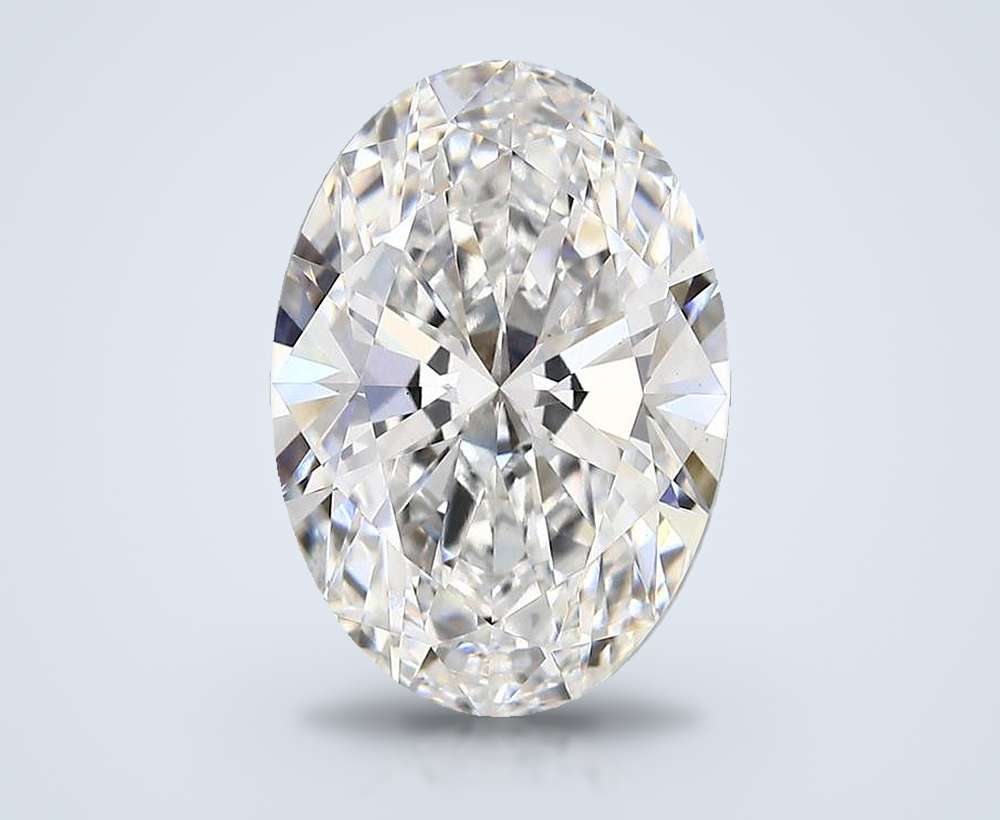 4.38 Carat Oval Lab Diamond