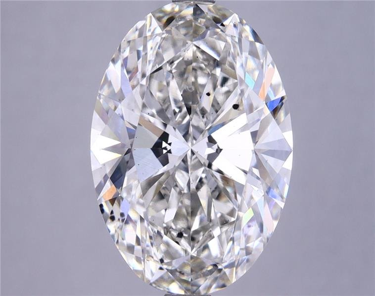 5.09ct I SI1 Rare Carat Ideal Cut Oval Lab Grown Diamond