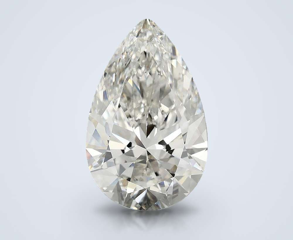 5.96 Carat Pear Lab Diamond