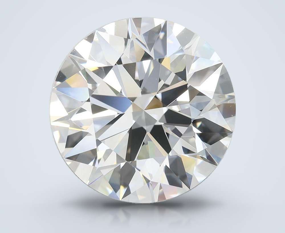 5.51 Carat Round Lab Diamond