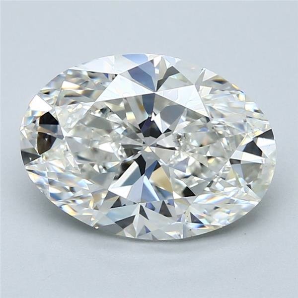 3.50ct H VS1 Rare Carat Ideal Cut Oval Diamond