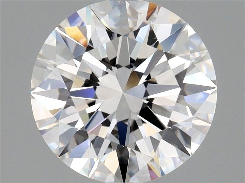 1.76ct D FL Rare Carat Ideal Cut Round Diamond