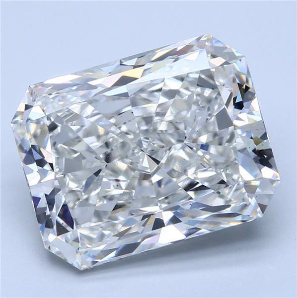 13.95ct H VS2 Rare Carat Ideal Cut Radiant Lab Grown Diamond