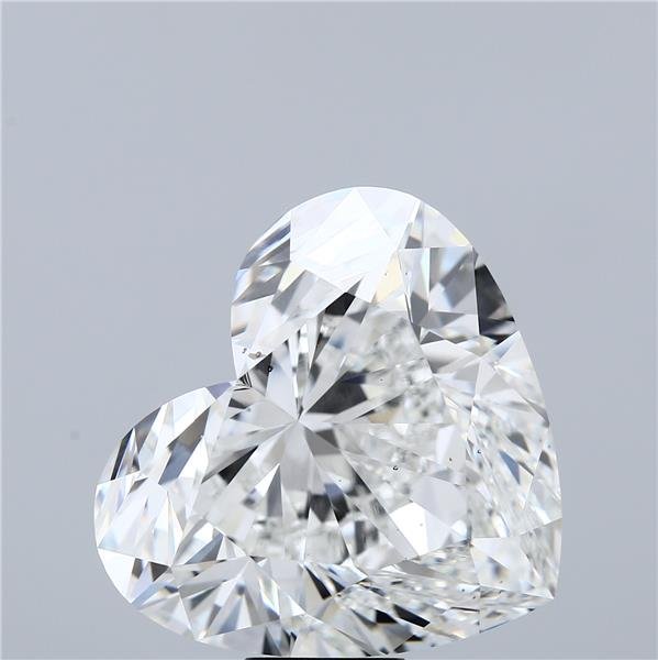 21.19ct F VS2 Rare Carat Ideal Cut Heart Lab Grown Diamond