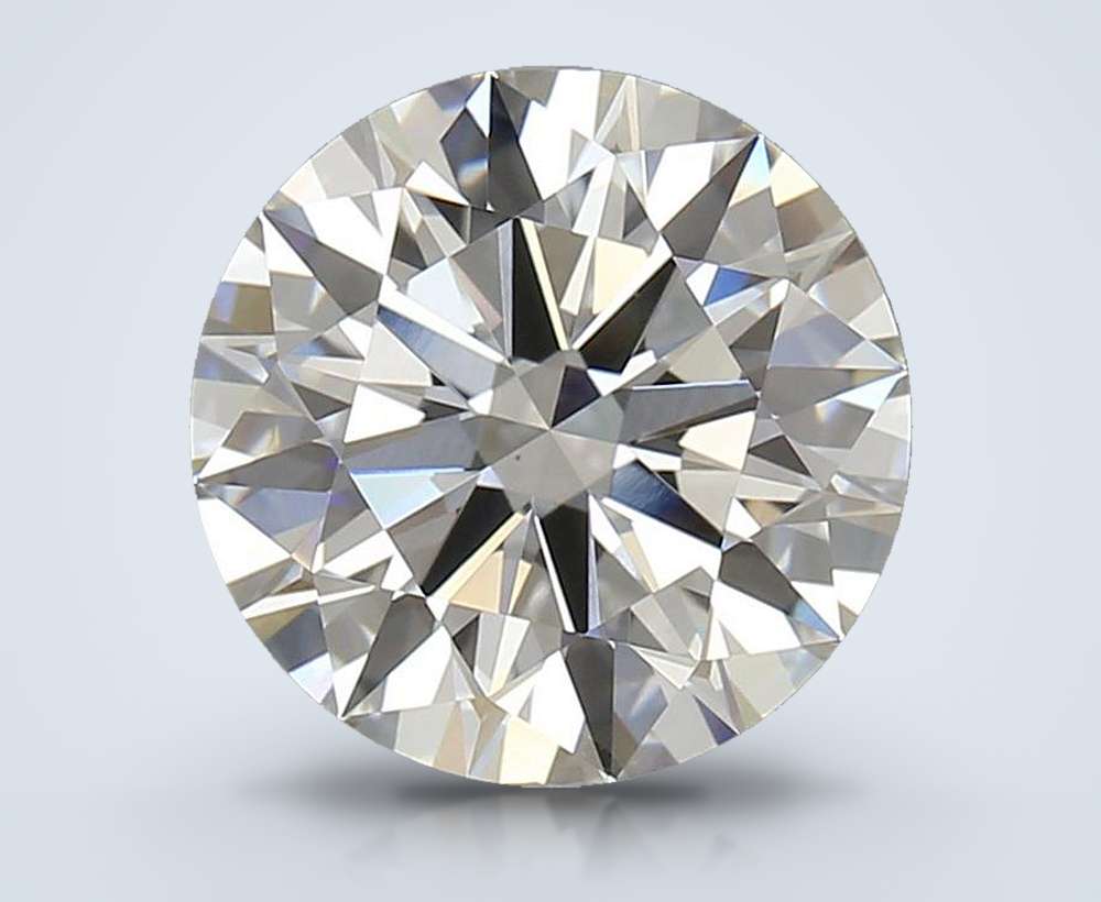 3.82 Carat Round Lab Diamond