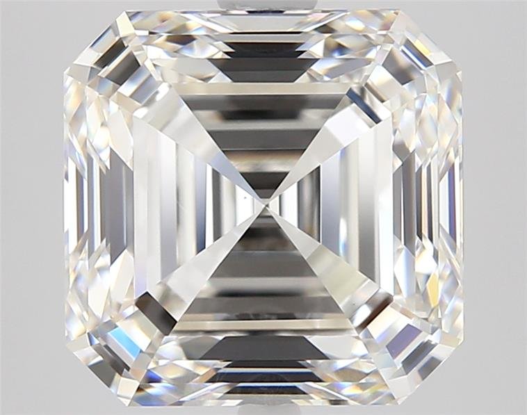 4.29ct G VS1 Rare Carat Ideal Cut Asscher Diamond