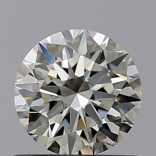 0.58ct K VVS1 Rare Carat Ideal Cut Round Diamond