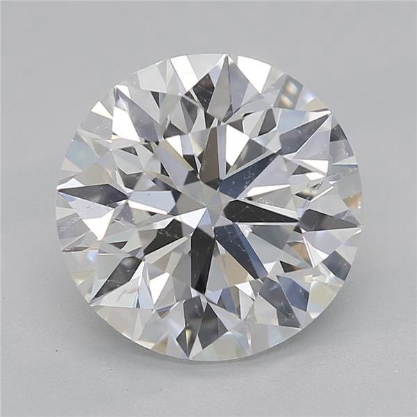 2.02ct G SI1 Rare Carat Ideal Cut Round Diamond