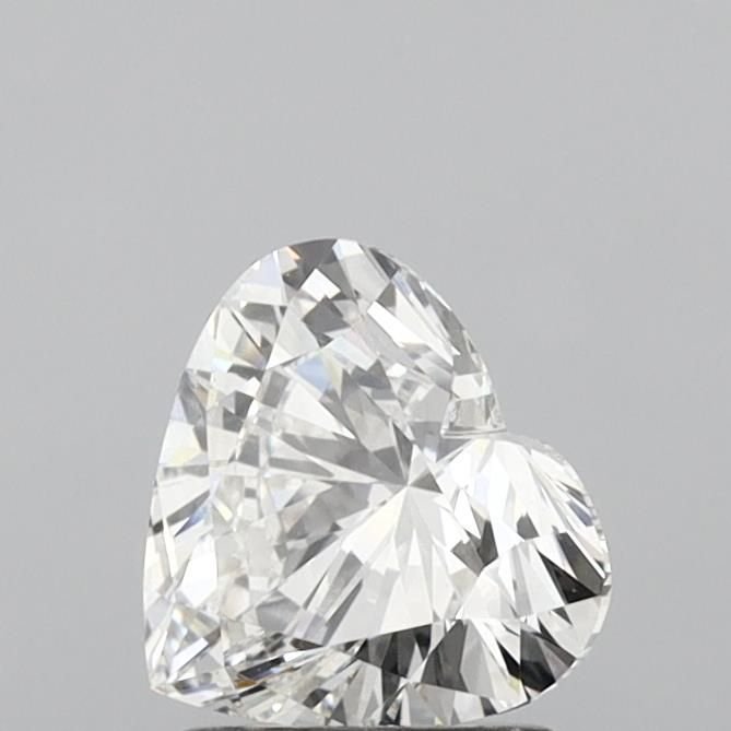 1.51ct F VS1 Rare Carat Ideal Cut Heart Lab Grown Diamond