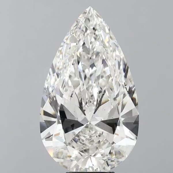 9.04ct G SI1 Excellent Cut Pear Lab Grown Diamond