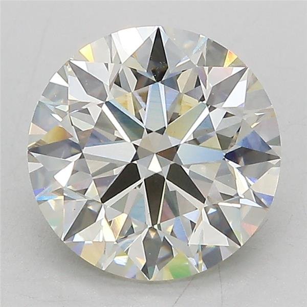 3.13ct J VS1 Excellent Cut Round Lab Grown Diamond