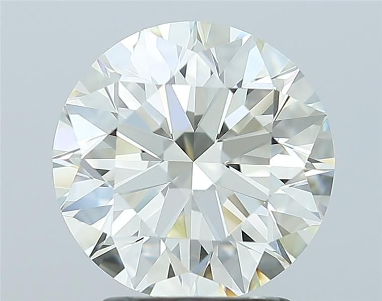 2.52ct J VVS2 Excellent Cut Round Diamond