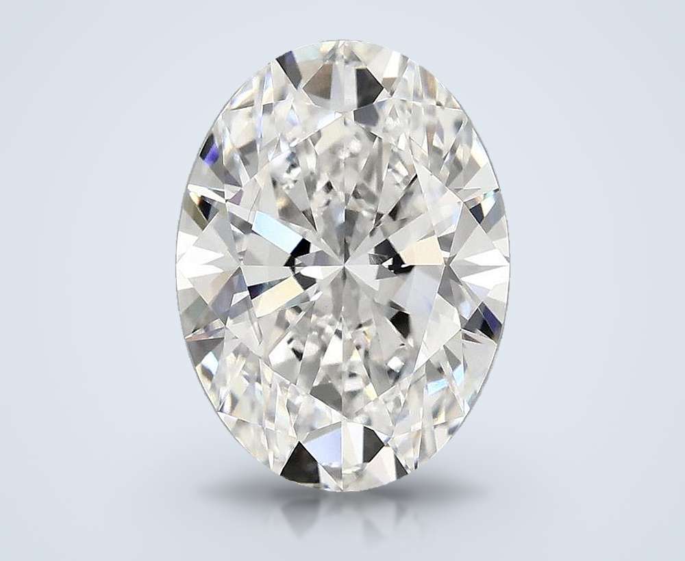 3.95 Carat Oval Lab Diamond