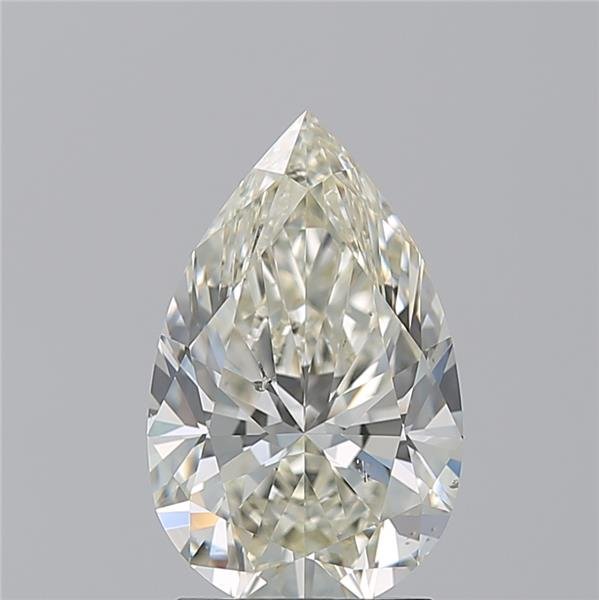 2.21ct K SI2 Rare Carat Ideal Cut Pear Diamond