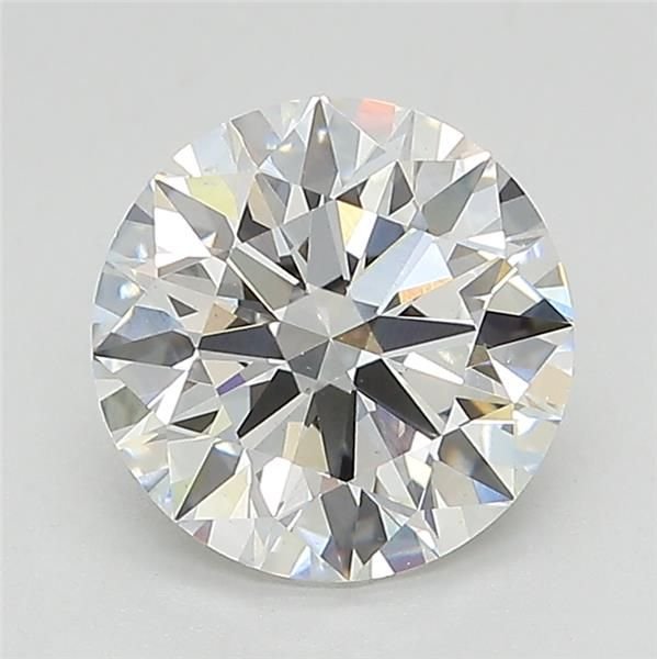 2.06ct E VS2 Rare Carat Ideal Cut Round Lab Grown Diamond
